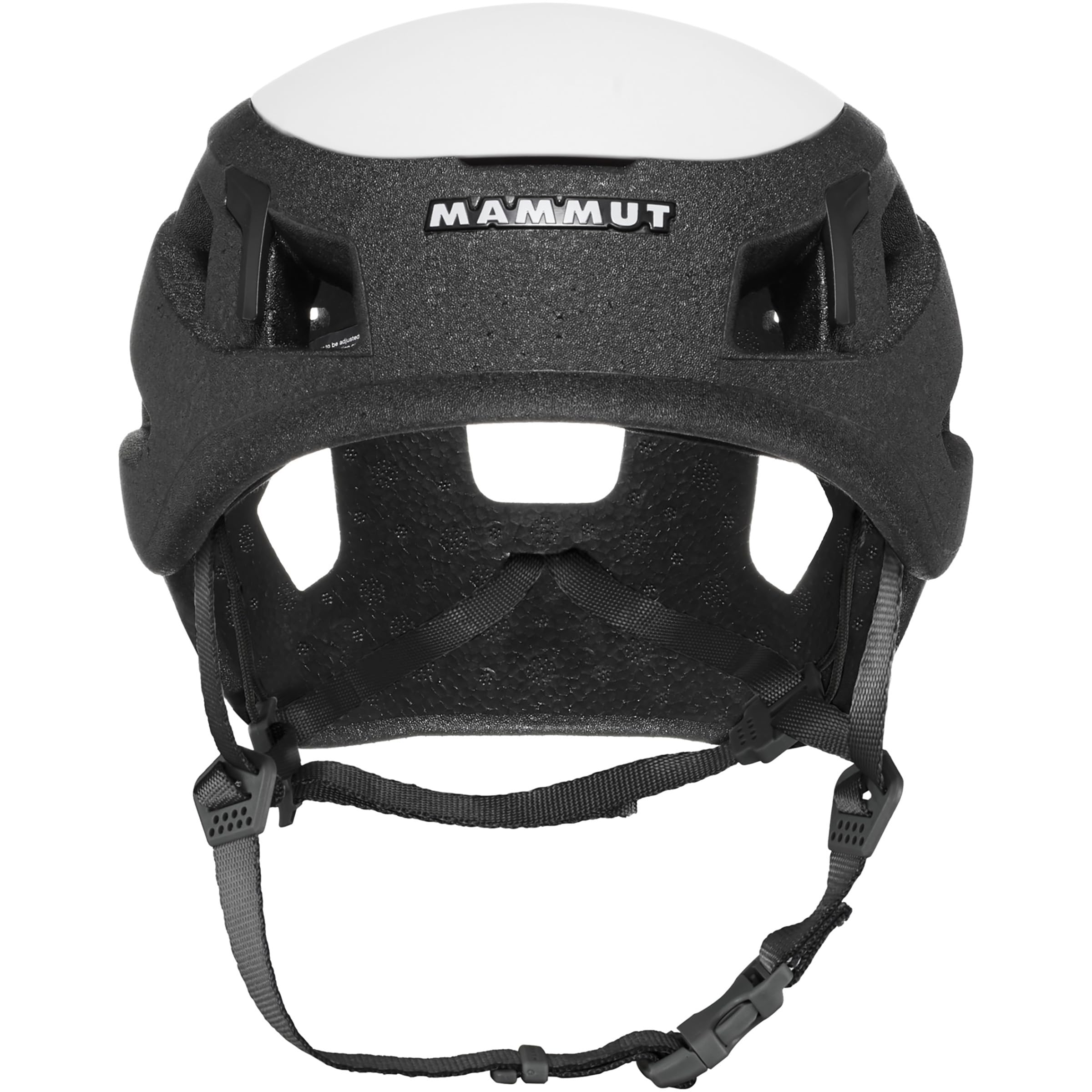 Mammut Unisex Wall Rider 2.0 kask wspinaczkowy, biało-czarny, 52-57 cm
