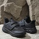 Impakto Stude Sole Boys School Shoes with Velcro | Lightweight & Washable | Breathable Upper | Padded Insole for All Day Comfort | Anti Skid Sole for Firm Grip gallery image