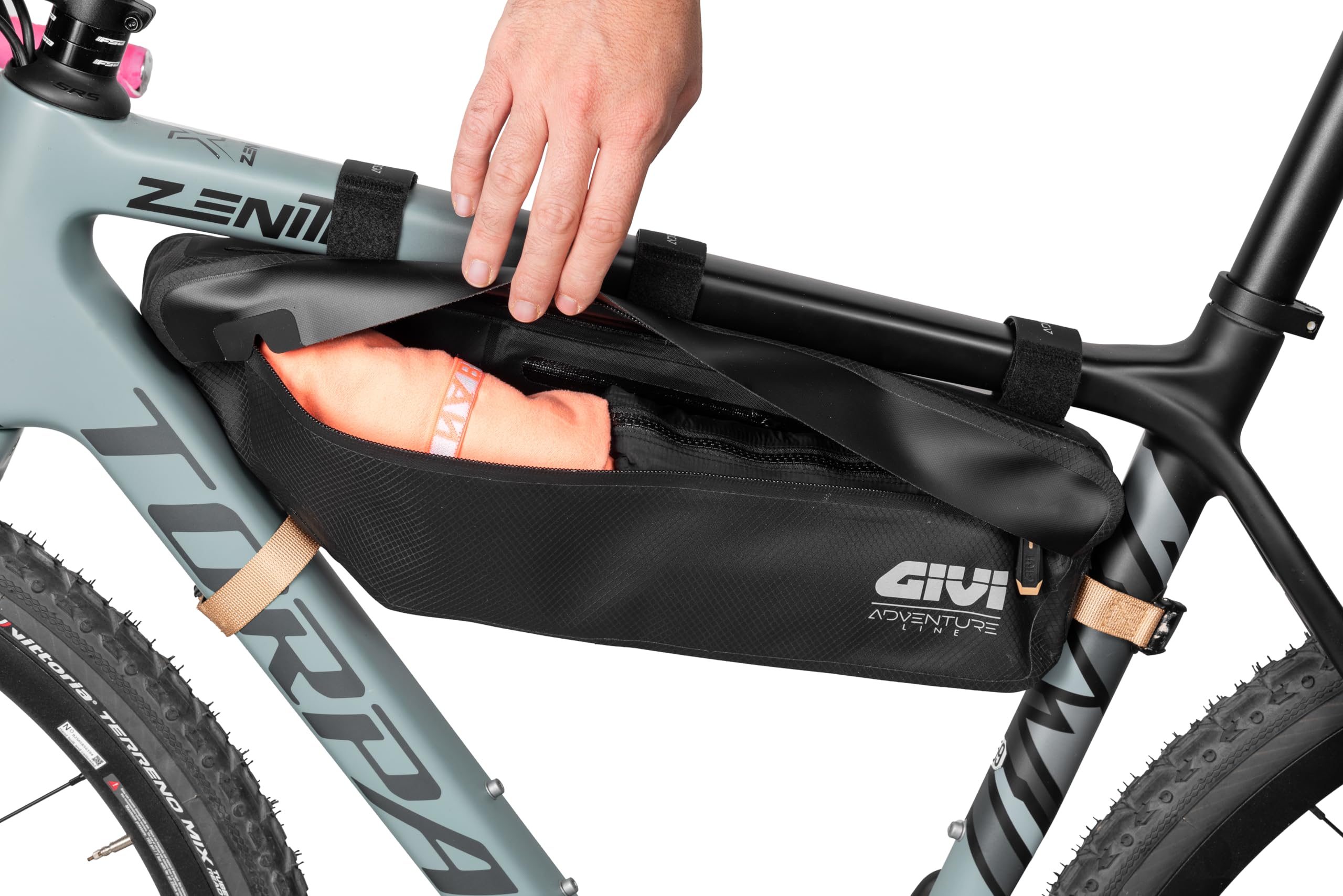 HILL Borsa da telaio per bici Gravel e Mountain Bike