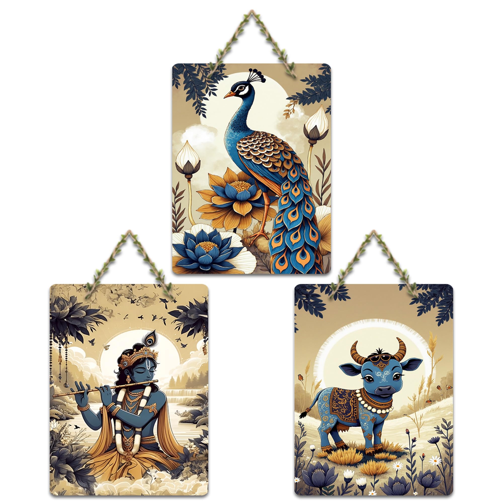 Artvibes Wall Hanging Home Decorative Wall Art for Living room | Bedroom | Gifts | Wall Hanger for Decoration | Modern Decor Items | Artwork | Wall Sculpture | Signs & Plaques (WH_9627N)