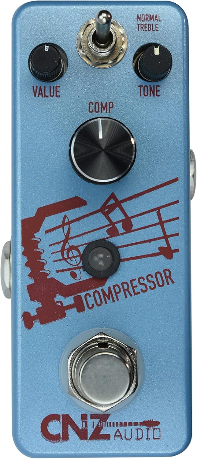 Compressor - Compression Guitar Effects Pedal, True Bypass