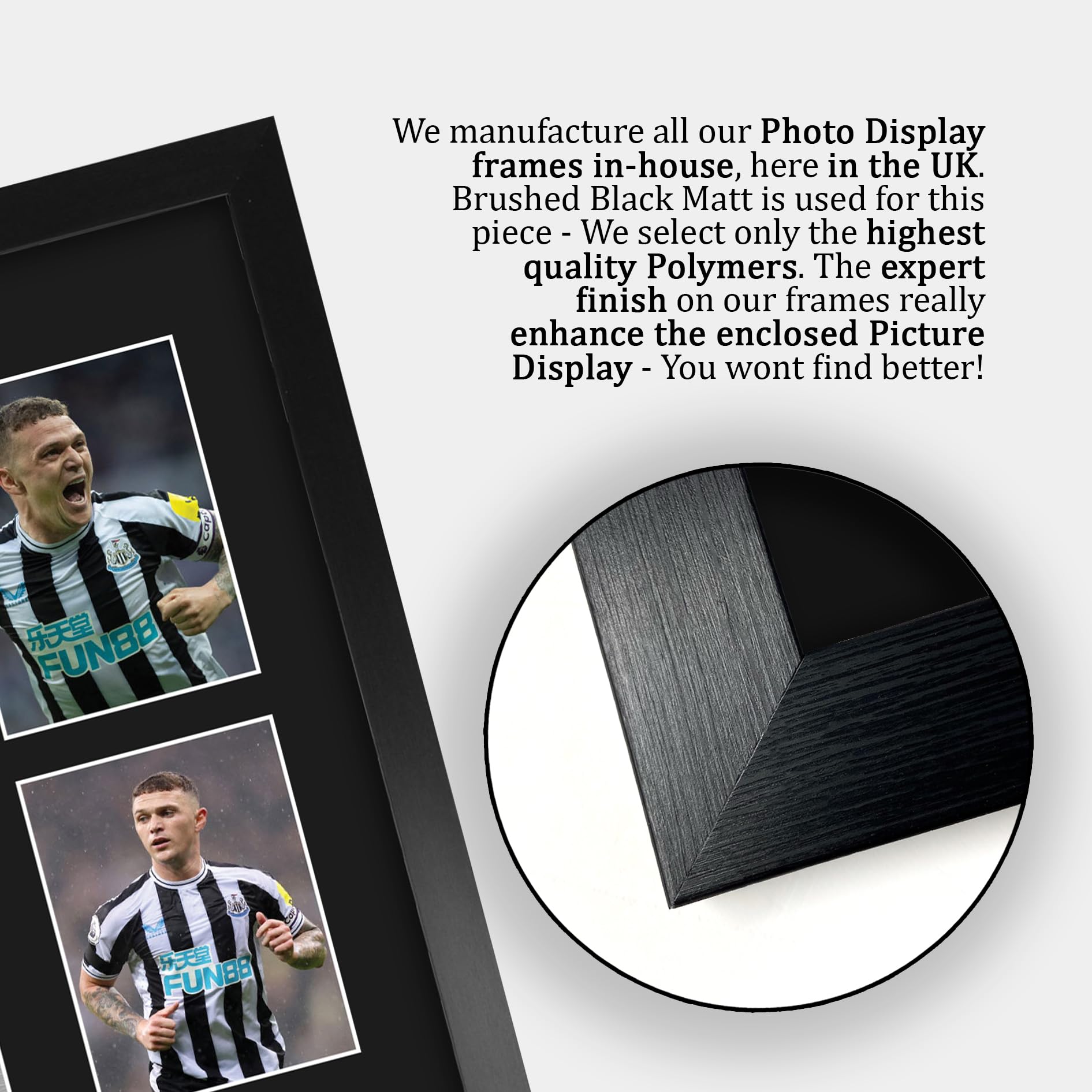 HWC Trading Foto Firmata Stampata Kieran Trippier A4 - Regalo Per Appassionati Di Calcio, Stampe Da Collezione