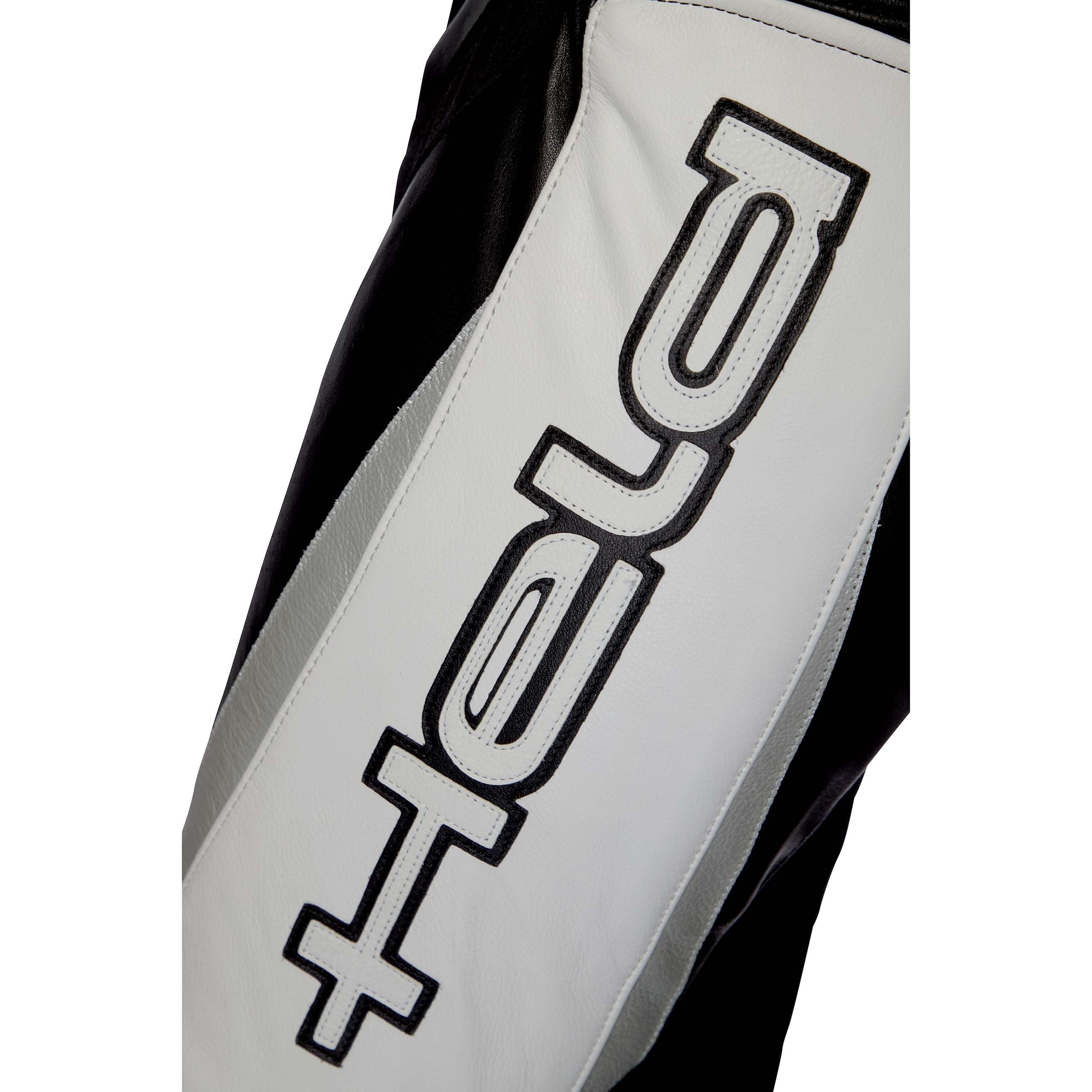 Held Lane II Damen Motorrad Lederhose, schwarz/weiß, 21