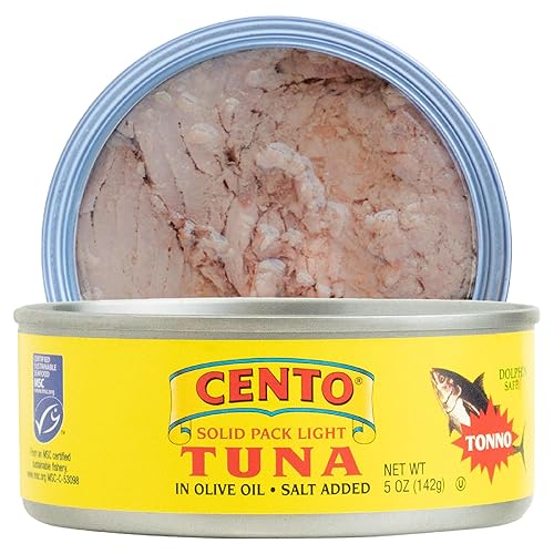 CENTO ACEITE DE TONNO DE ATÚN, 5 OZ
