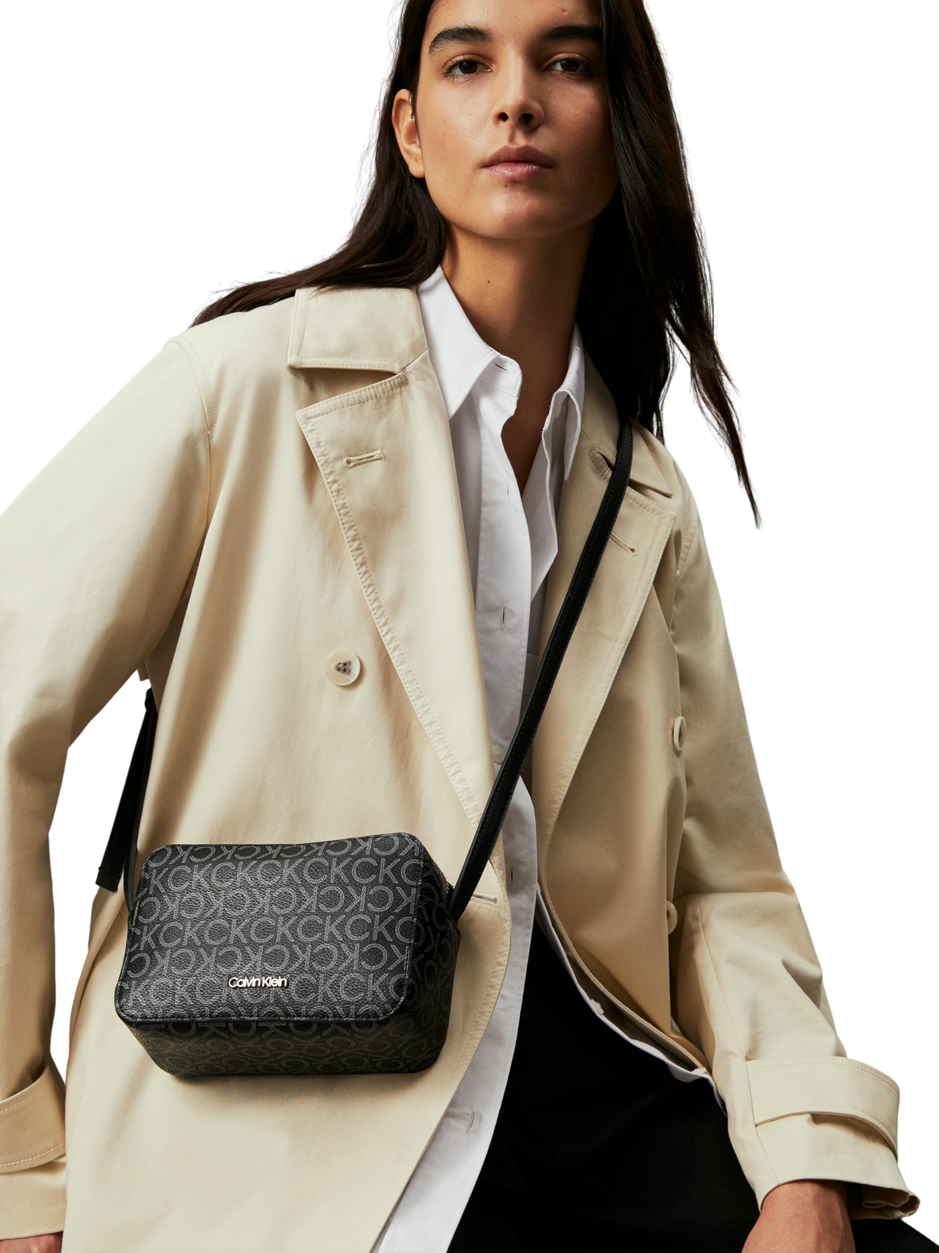 Calvin Klein Bolso bandolera Mujer Ck Must Camera Bag Mono Pequeño