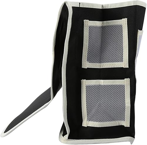 Miniatura 7 de Organizador de almacenamiento Oxford 600D para colgar en la mesita de noche, 32 x 14 x 25 pulgadas, organizador de almacenamiento de mesa, anteojos