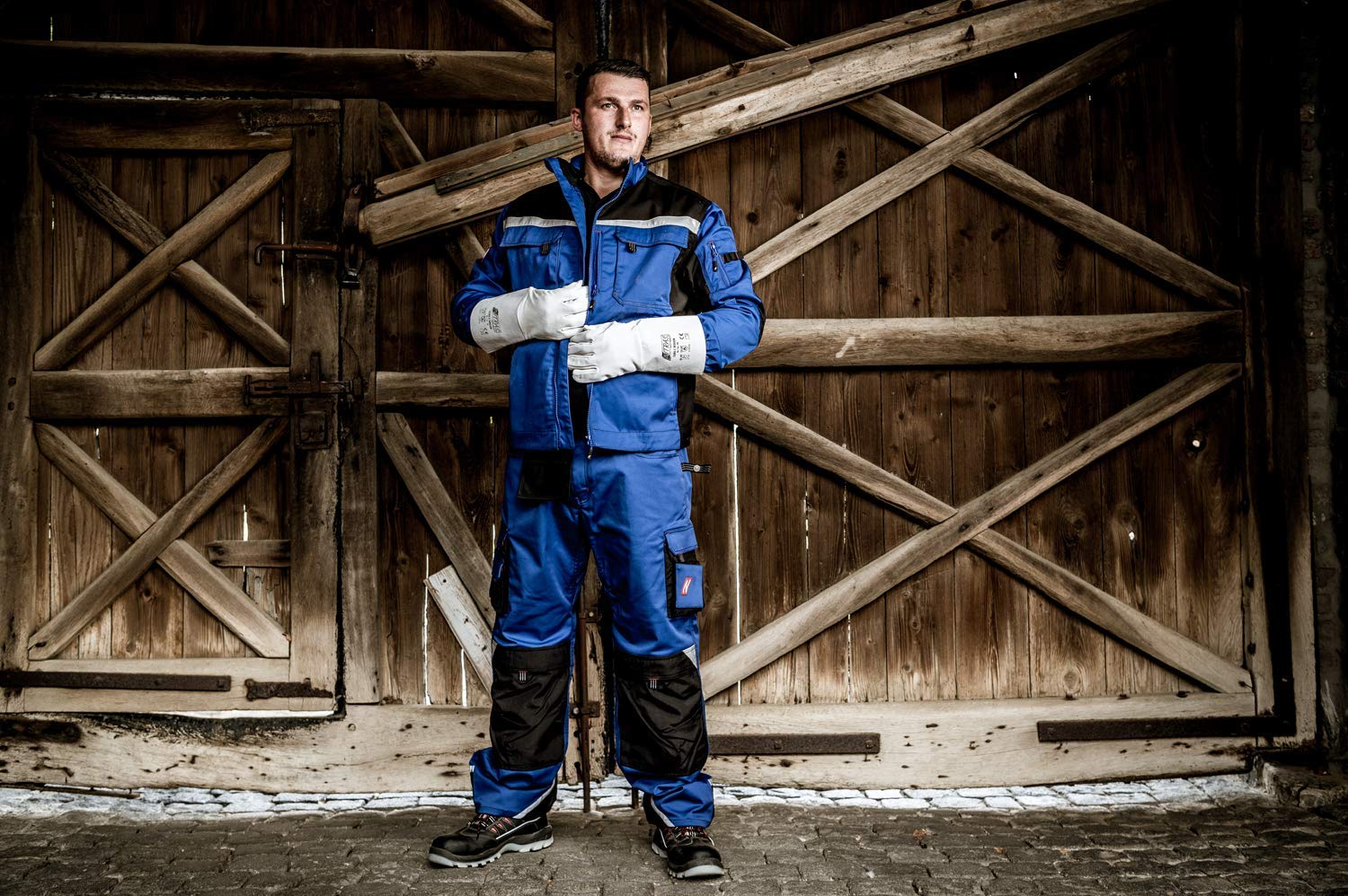 Nitras Motion TEX Plus Arbeitshose Cargohose - Bundhose für die Arbeit