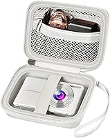 Vista 9 de Funda para cámara digital compatible con VAHOIALD FHD 1080P/ para CAMKORY Digital Point and Shoot/para KODAK PIXPRO FZ45-BK 16MP Vlogging