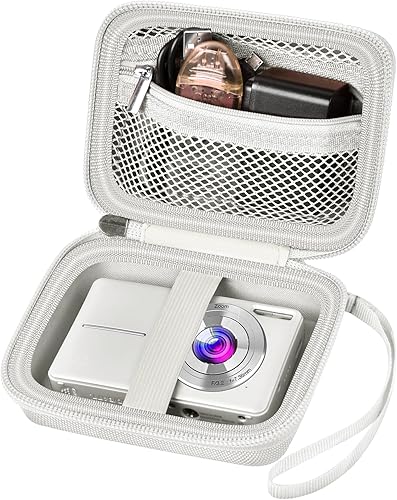 Miniatura 8 de Funda para cámara digital compatible con VAHOIALD FHD 1080P para CAMKORY Digital Point and Shootpara KODAK PIXPRO FZ45-BK 16MP Vloggingpara