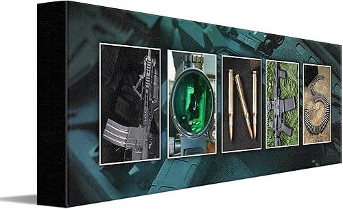 Miniatura 43 de Personal-Prints FIREARM - Impresión artística con nombre personalizado, regalo personalizado para el entusiasta de las armas, fotos únicas para Arma