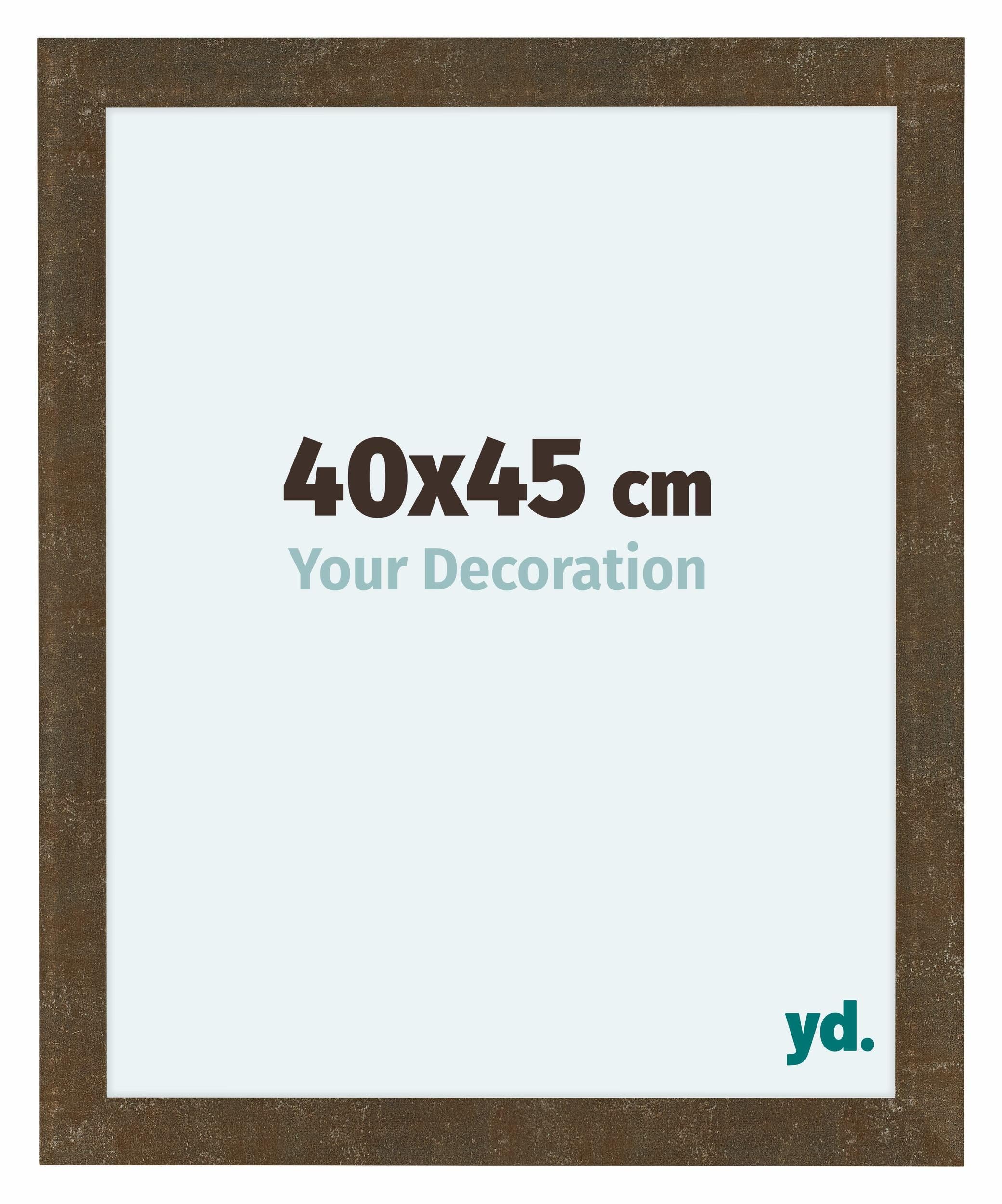 Your Decoration - Picture Frame 40x45 cm - Gold Antique - Decorative Wall Frame in MDF with Antireflection - Frame 40x45 - Como — image 1