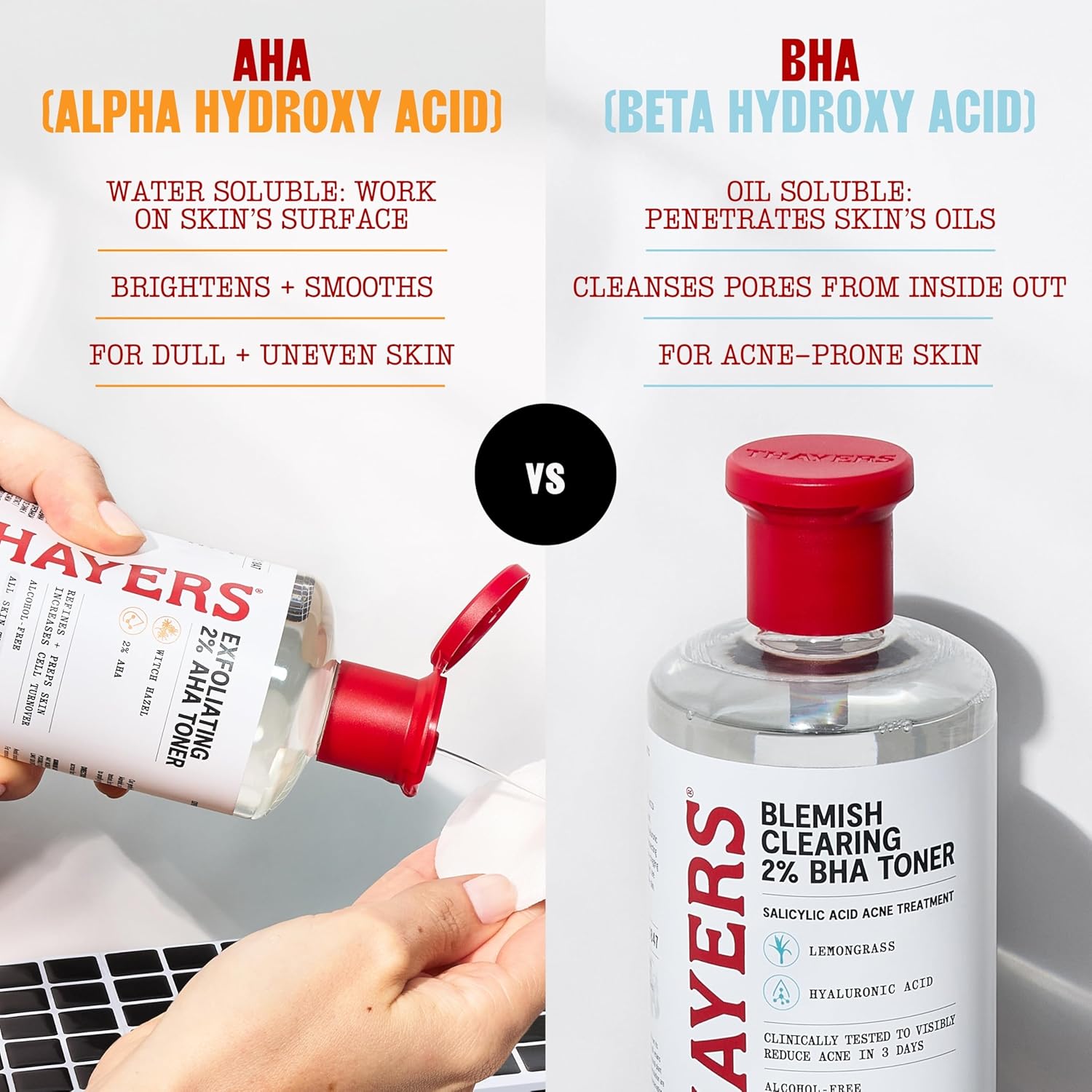 Thayers 2% AHA Exfoliating and Brightening Toner with Glycolic Acid, Lactic Acid and Witch Hazel, Smoothing and Pore Refining Skin Care for All Skin Types, 12 Fl Oz​ - Image 9