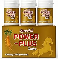 Vista 7 de Power Plus Super - Cápsula de ginseng rojo coreano con raíz de ginseng (36 cápsulas, regular)