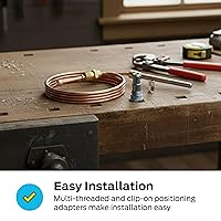 Vista 5 de Eastman Termopar de gas de 36 pulgadas, cabeza de acero inoxidable, 60038