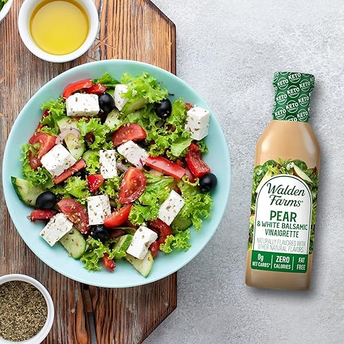 Miniatura 5 de Walden Farms Aderezo para ensalada balsámico blanco y pera de 12.0 fl oz