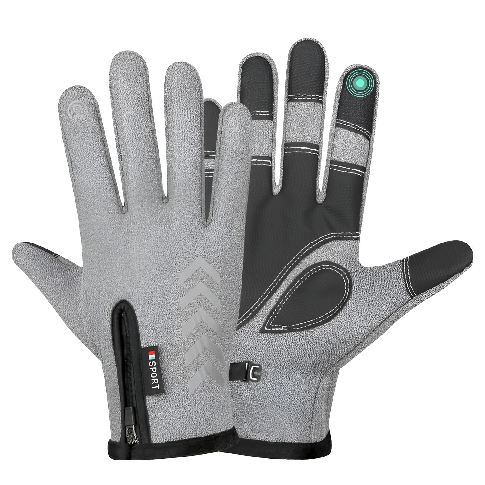 Mtb Handschuhe Fox Fahrradhandschuhe Vollfinger Mit Gel-Polster – Touchscreen-fähig, Atmungsaktiv, Für MTB & Radfahren In S-XL Mountain Bike Handschuhe