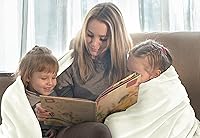 Vista 242 de Utopia Bedding - Manta de vellón de lujo, mullida, antiestática; manta de suave microfibra de 8.8 oz/yd² (300 g/m²) para cama; tamaño individual