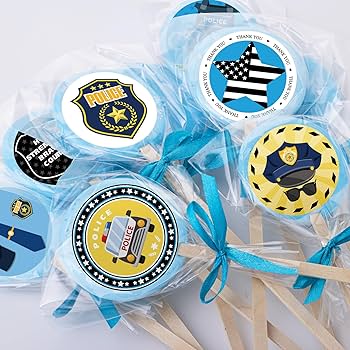 Amazon | 1000枚 警察バッジステッカー アソートポリス