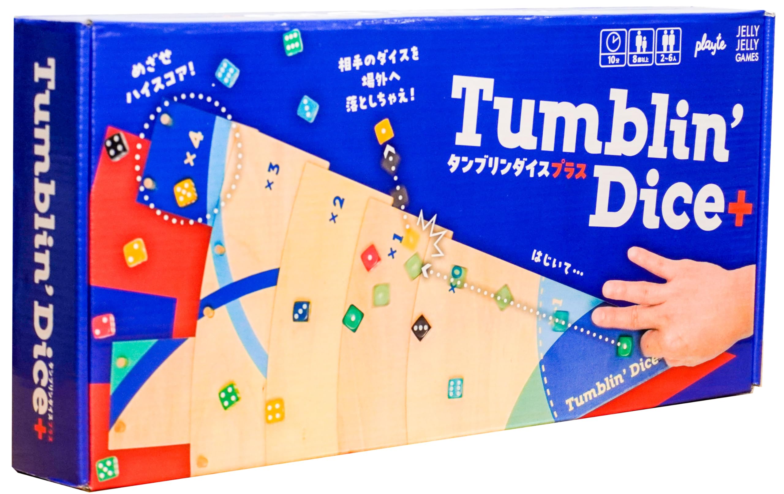 JELLYJELLYGEMES タンブリンダイス＋ 2~6人用 第 日本語 ボー…
