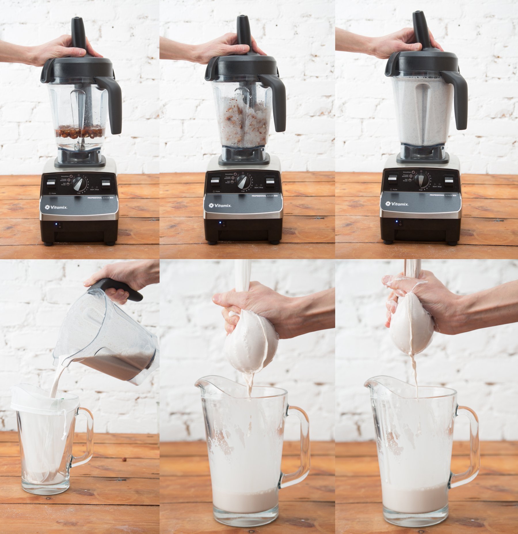 Nussmilchbeutel Baumwolle 24 x 27 cm – handgefertigt – Eco Nut Milk Bag – Filterbeutel für Mandelmilch & Säfte – waschbar – mit Kordelzug – plastikfrei – Made in Germany – Verpackung DE