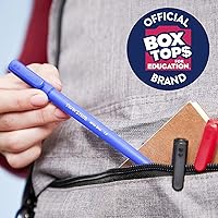 Vista 6 de Bolígrafos Paper Mate, Write Bros. con tinta azul, punta mediana (1.0mm), 60