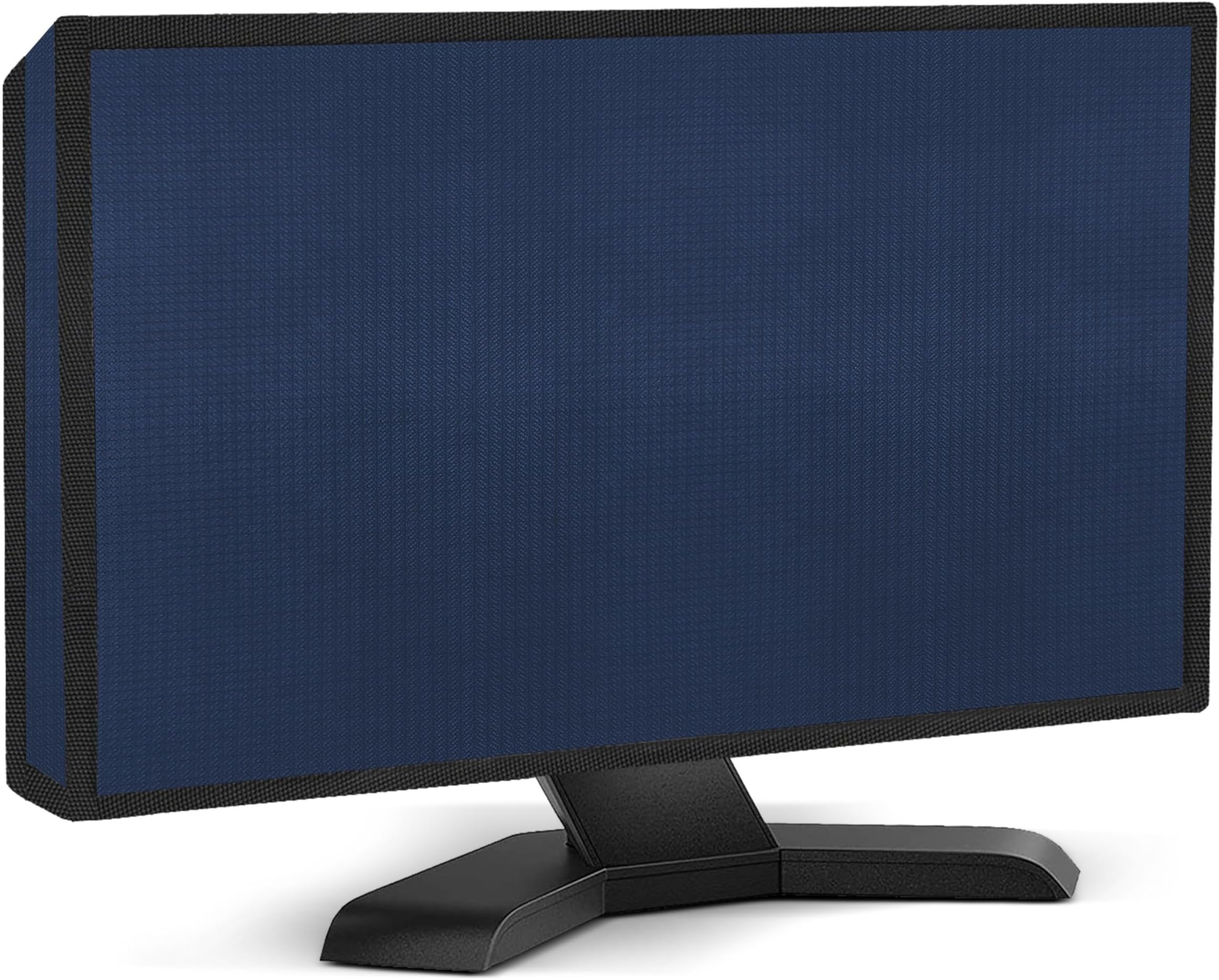 Cranique Polyester Blend Dust Proof LCD / LED Monitor Cover For 27" Dell | HP | LG | Lenovo | Samsung | Acer | Benq 27 Inch (Blue)