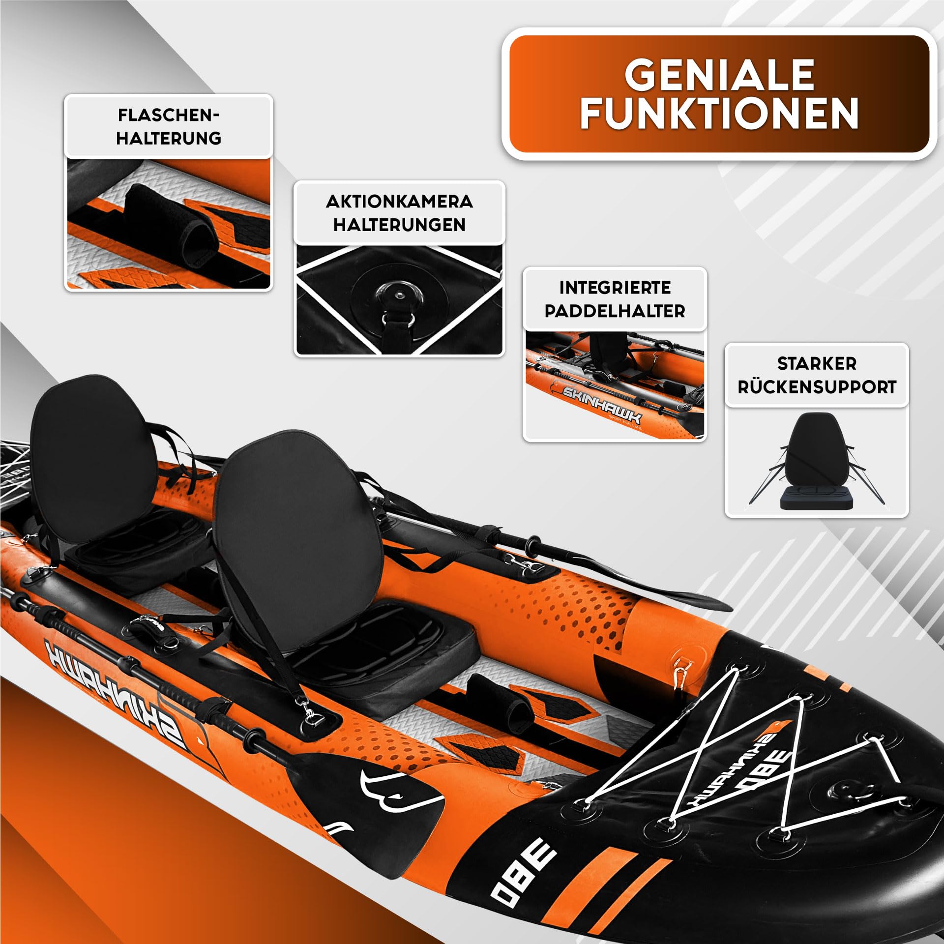 Intex Excursion™ Pro K1 Inflatable Kayak - View #4