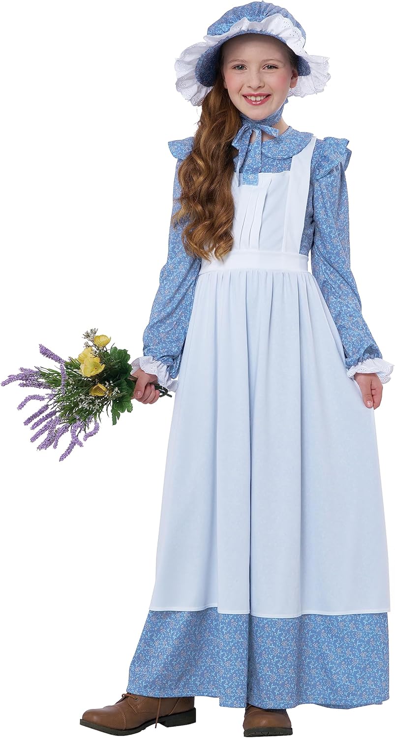 California Costumes Child Pioneer Girl Costume