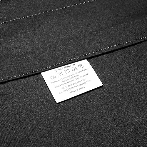 Miniatura 24 de PANOVOUS Cortinas pequeñas para ventana de puerta delantera, Navidad, panel de cortina opaca para puerta francesa para privacidad, cortina de puerta