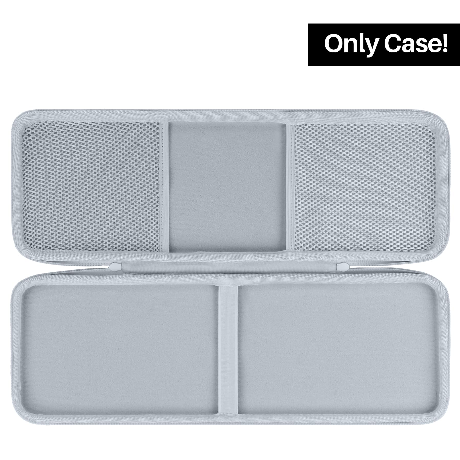Étui pour Apple Magic Keyboard avec pavé numérique | Coque EVA Rigide, Anti-Chocs & Rayures, Multi-Usages, Compartiments Séparés, Sac Transport Clavier Pavé Numérique