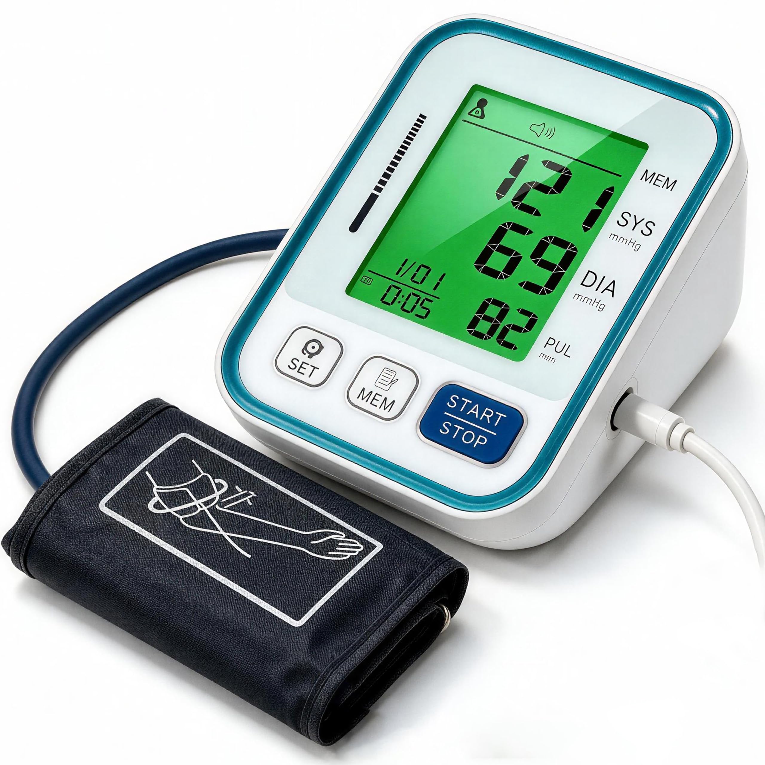Blood Pressure Monitor for Home Use Accurate Reading
