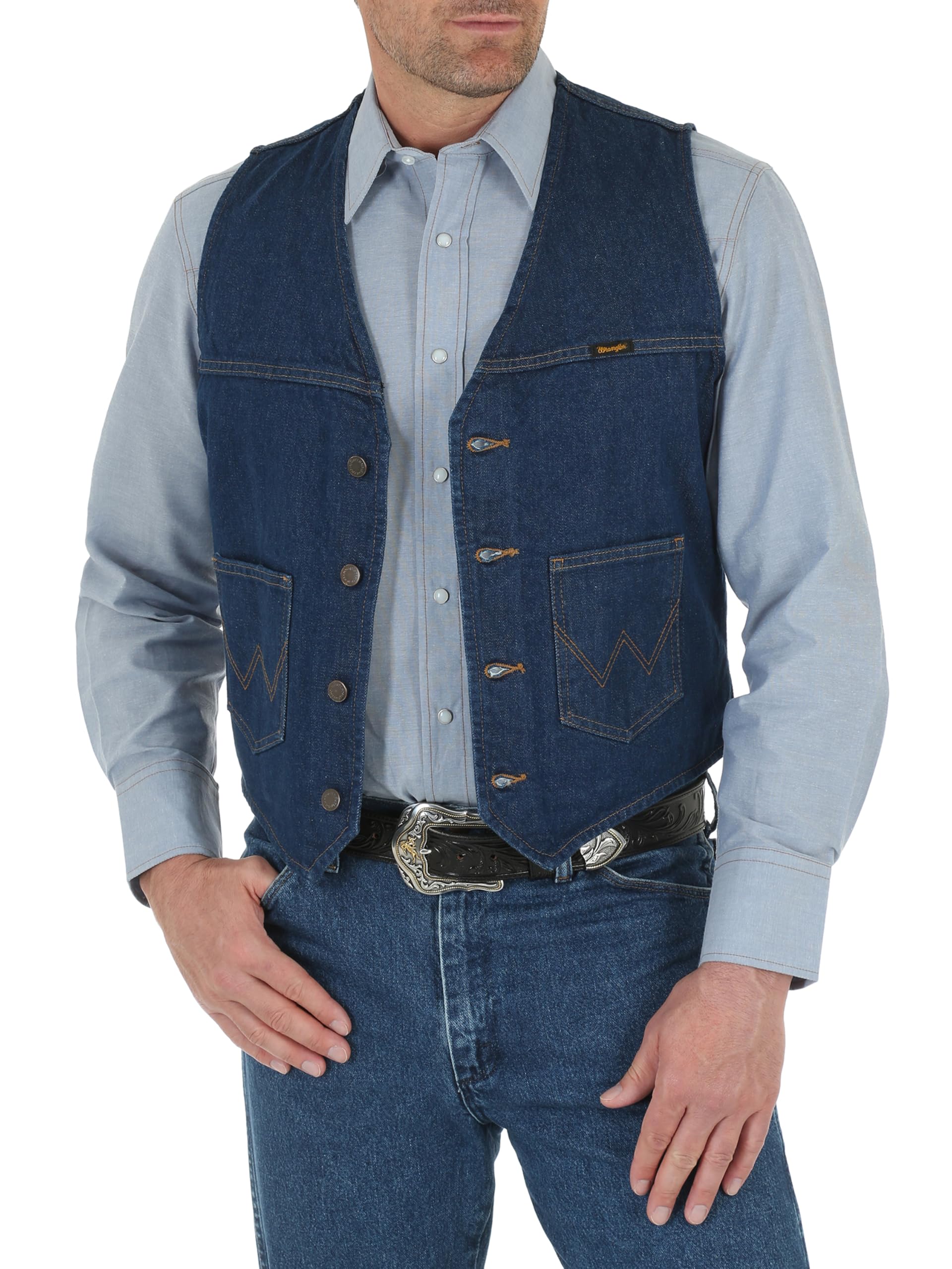 Wrangler Ungefütterte Jeansweste für Herren