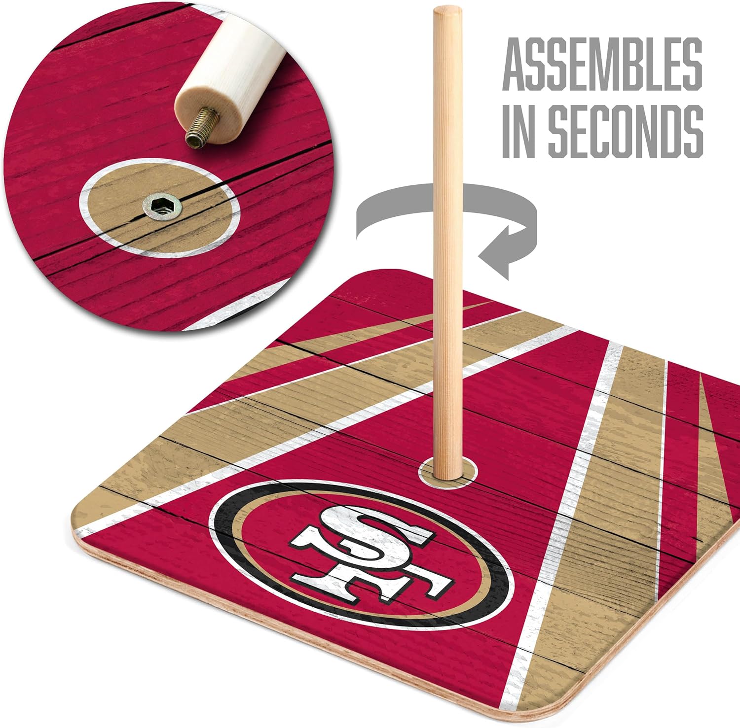 YouTheFan NFL Horseshoe Bags Game