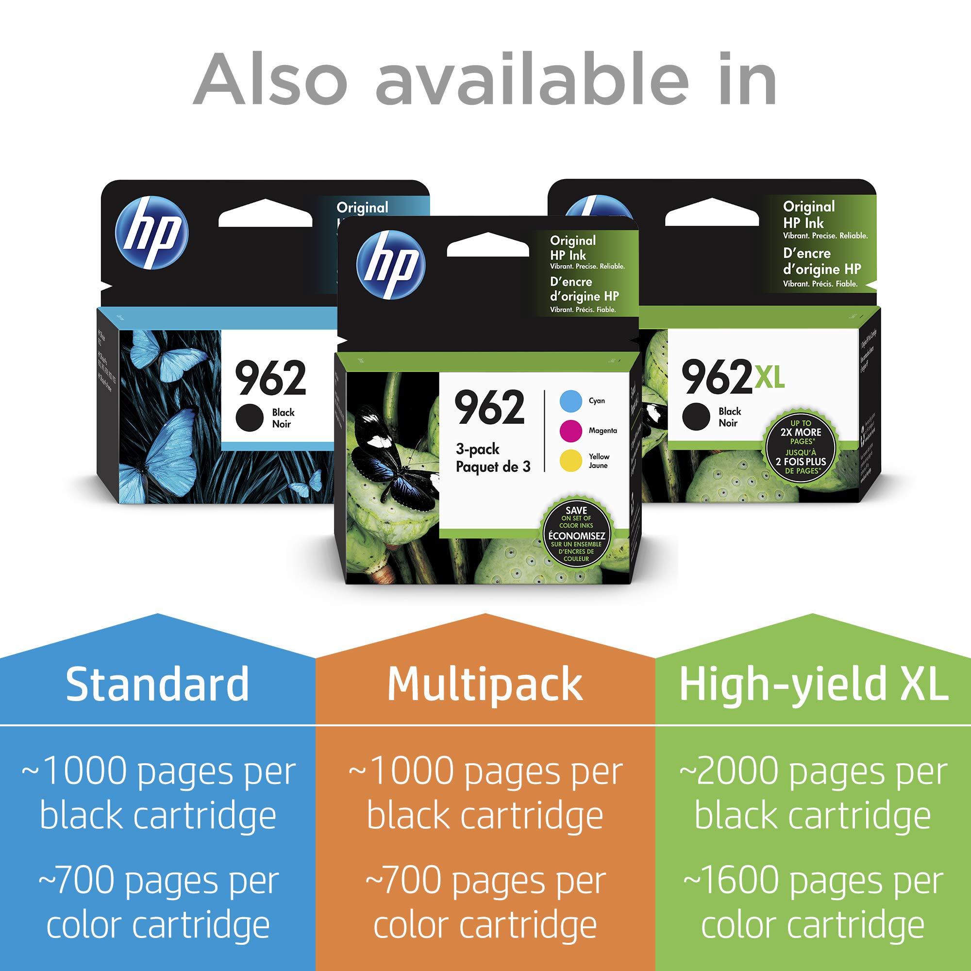 hp printers that use 962 ink