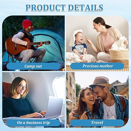 Miniatura 3 de Mini Washing Machine 3.5x2.6" 30min USB Power Round Mini Washer with Suction Low Noise Unidirectional Rotation Submersible Washer Machine for Socks,