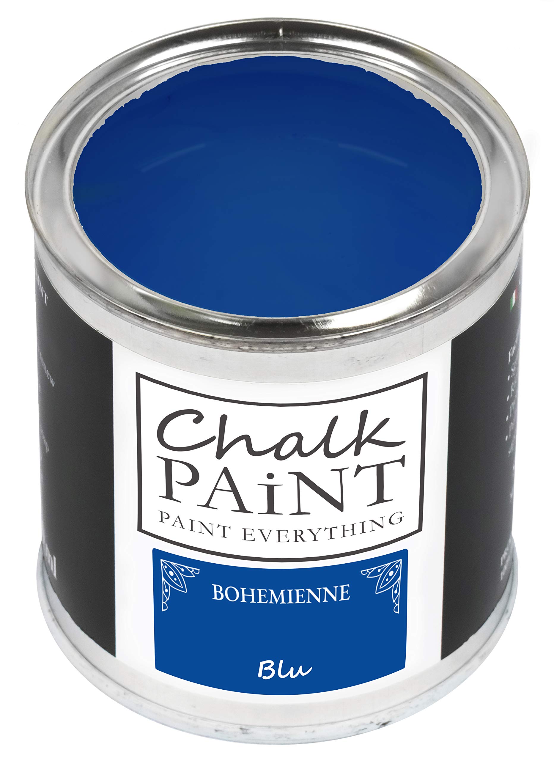 Chalk Paint Everything® Blu (Blue) – 250 ml Water-Based Chalk Paint for Shabby Chic Furniture, Décor, and Upcycling Projects – Non-Toxic, Easy to Apply