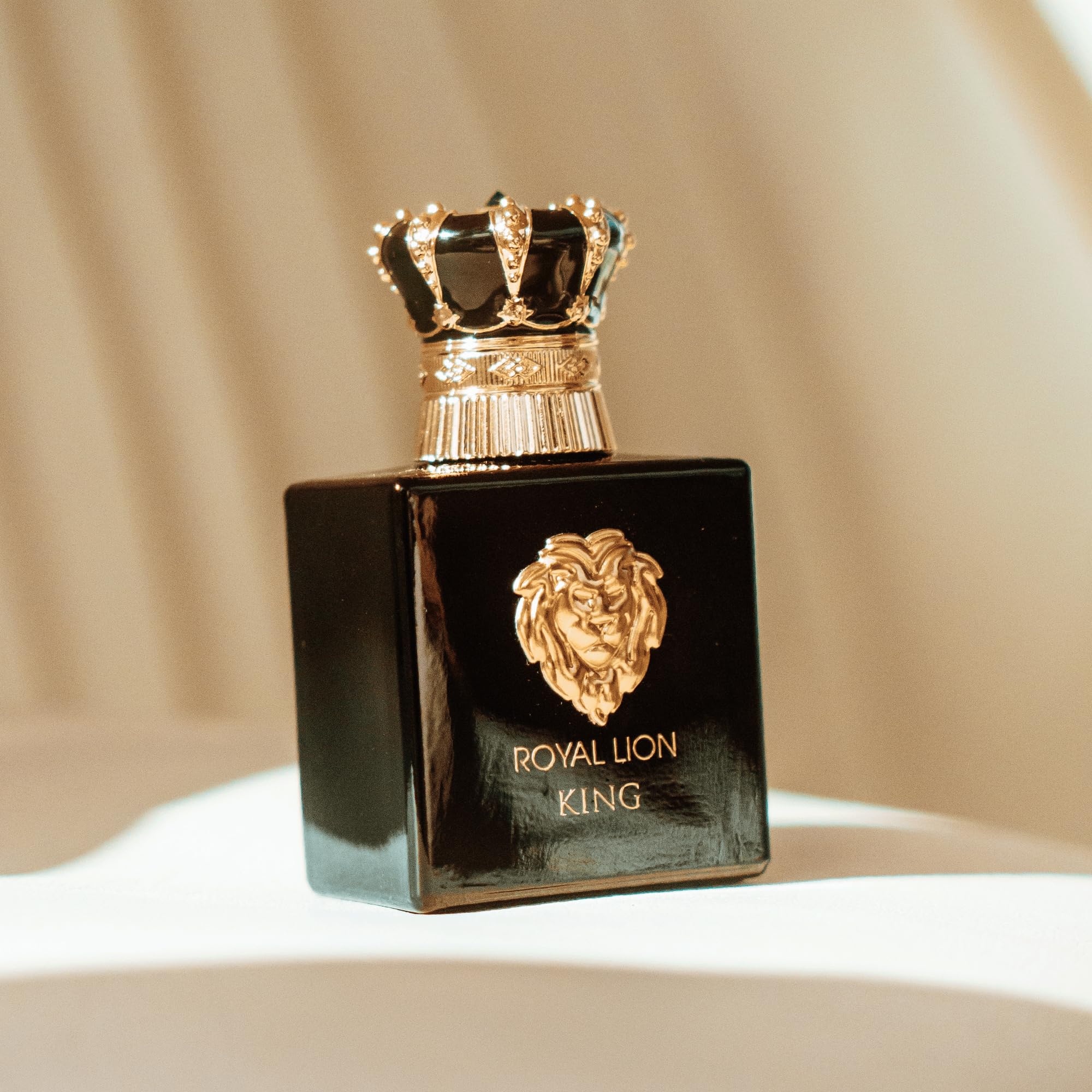 ROYAL LION KING Extrait de Parfum für Herren – Langanhaltend, intensiv, frisch-würzig & holzig – Luxuriöses Elixier für Männer