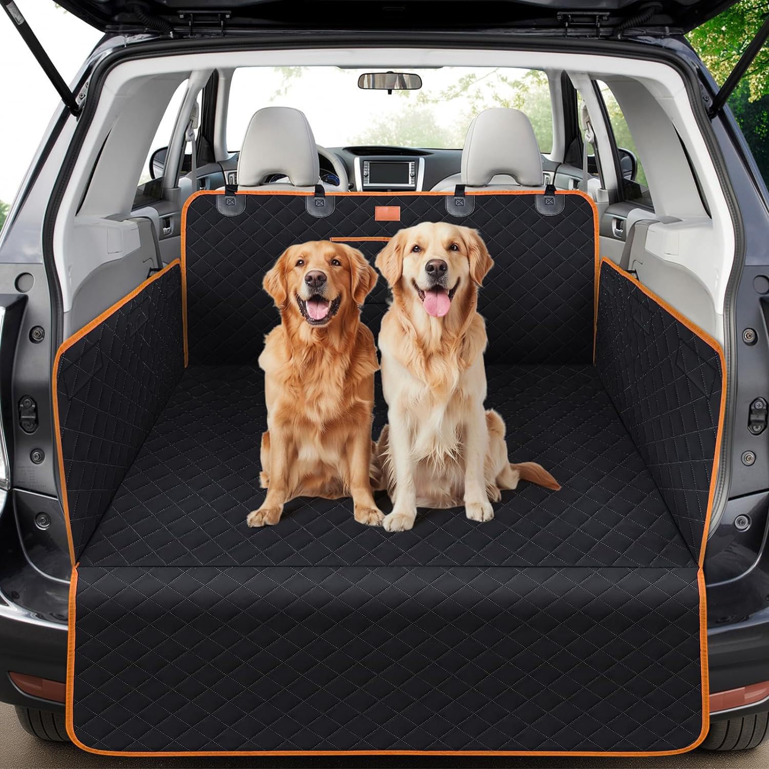 JKGBUK Car Boot Protector for Mercedes Benz AMG A35 A45 A45S C43 C63, Nonslip Waterproof Boot Liner Protector Boot Liner For Dogs With Side Protection and Bumper Protection Easy to Clean