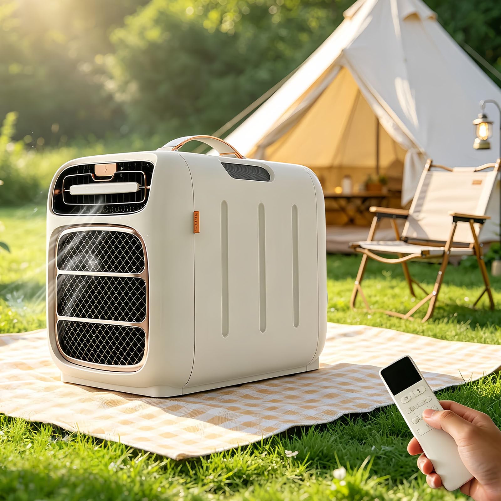 Glowdora 420w Portable Cooler, 16-32°C For Outdoor Tent Cold