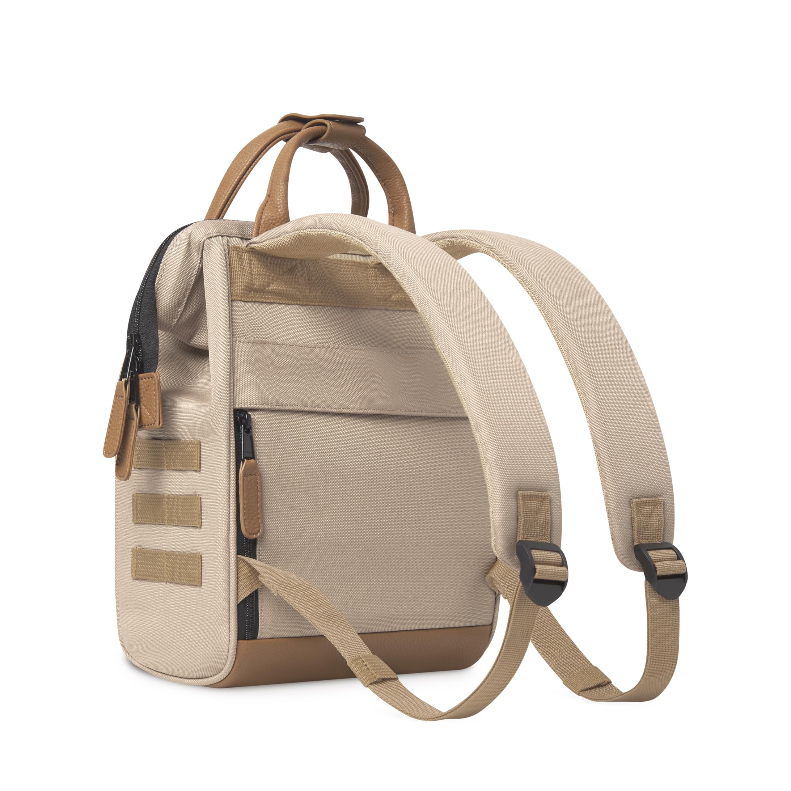 Cabaïa Zaino Donna Adventurer Kuala Lumpur 10L - Laptop 10,5" | Bagaglio a mano · Grande apertura · Tasche MOLLE intercambiabili · Vegan · Durevole