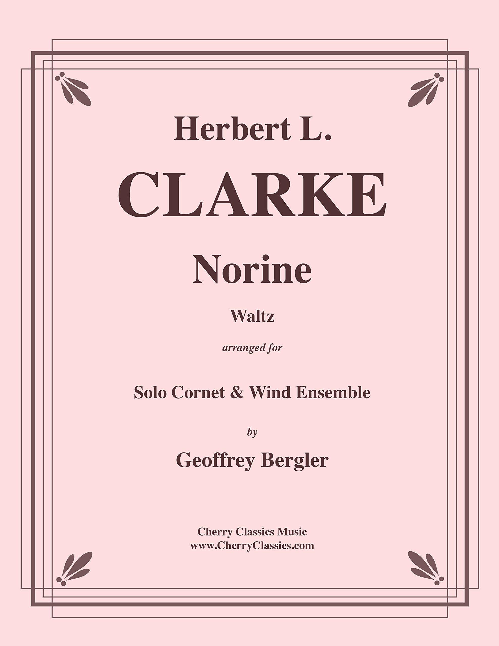 Norine - Waltz for Solo Cornet or Trumpet & Wind Ensemble or Band