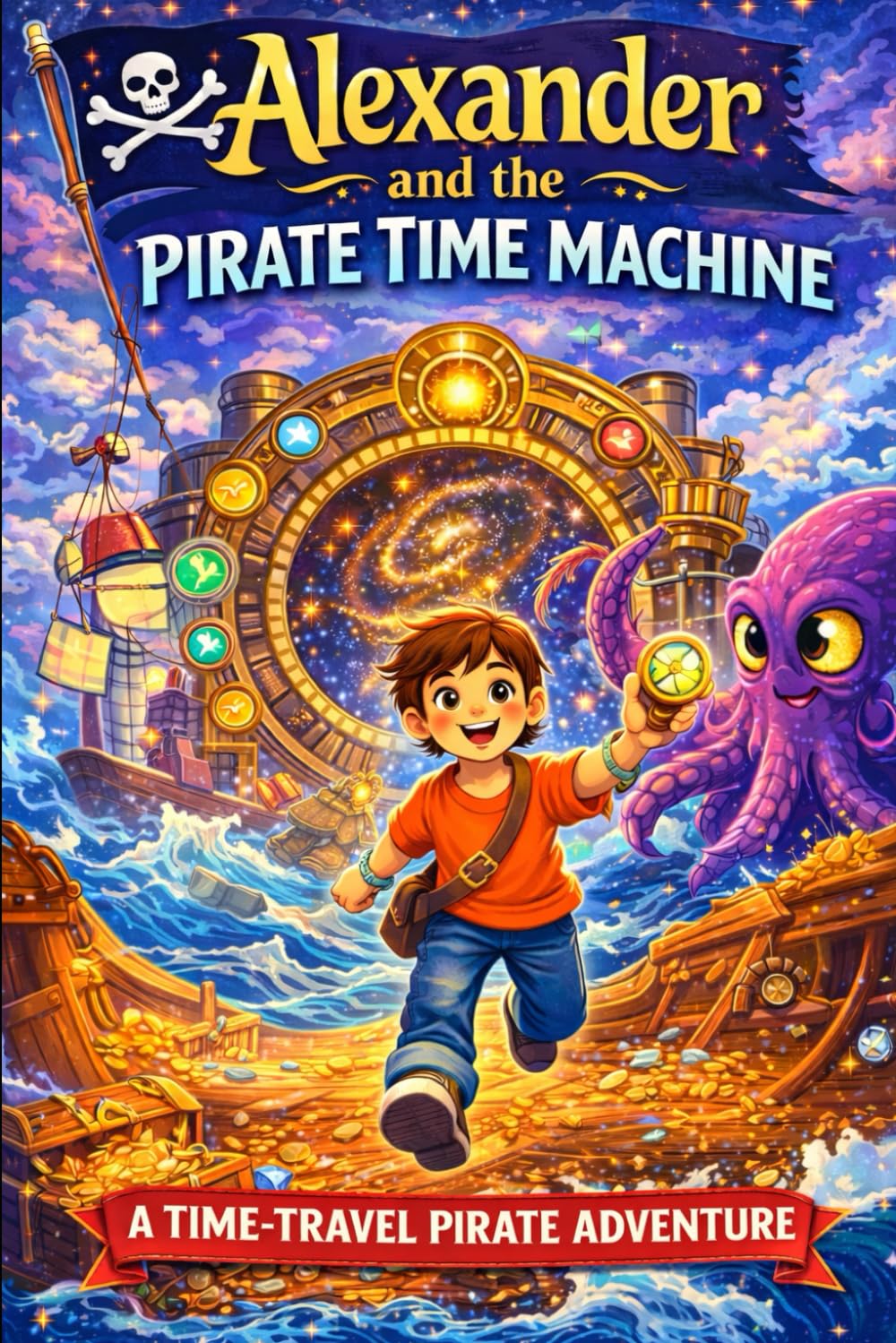 Alexander and the Pirate Time Machine (ALEXANDER TIME MACHINE ADVENTURES)