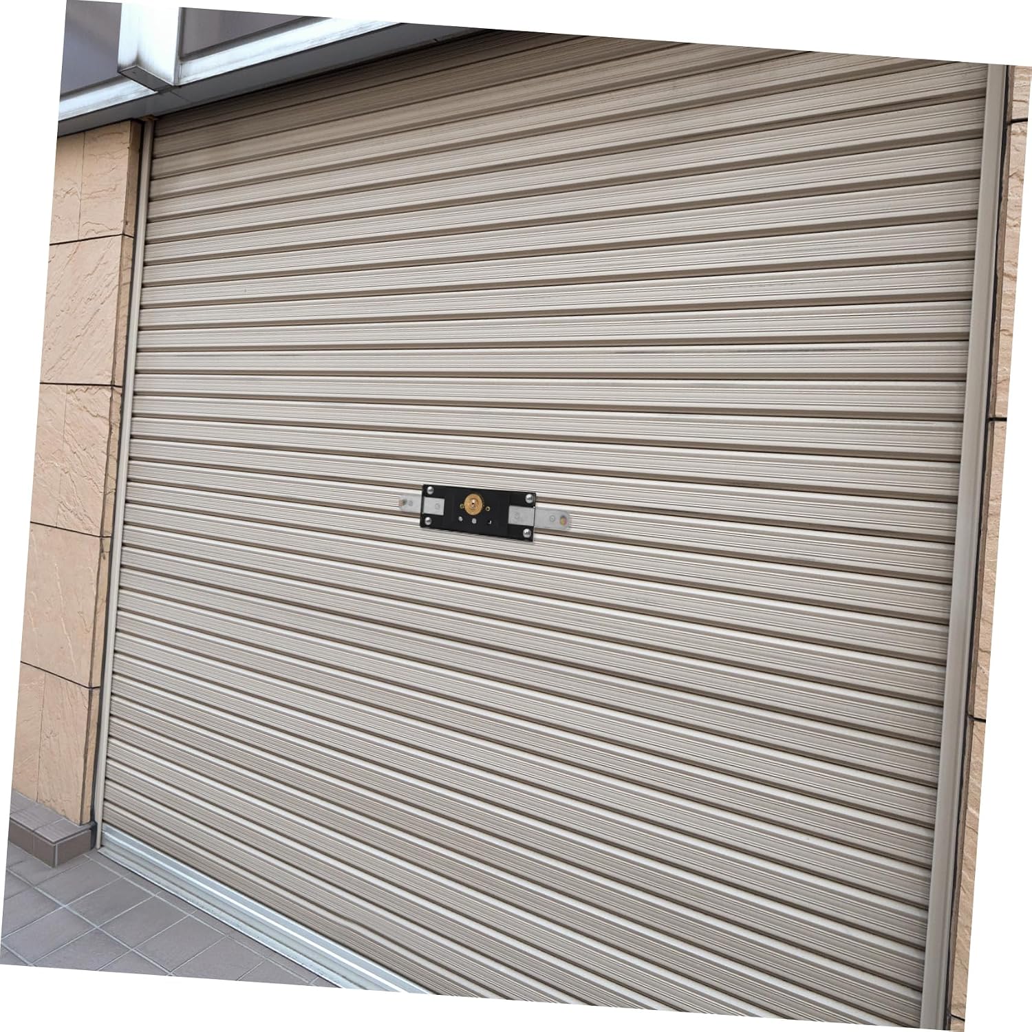Rolling Shutter Lock Kit Heavy Duty Garage Door Lock Keyed Security Easy to Use Sturdy Construction for Rolling Gates and Shutter Doors