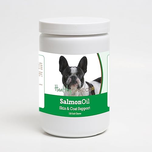 Miniatura 2 de Healthy Breeds Chihuahua Aceite de Salmón Masticable Suave 120 Recuento