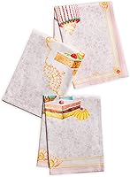 Vista 20 de Maison d' Hermine - Juego de 3 toallas cocina 100 % algodón, suaves, paños multiusos de barra y platos para regalar, cenas, fiestas bufé