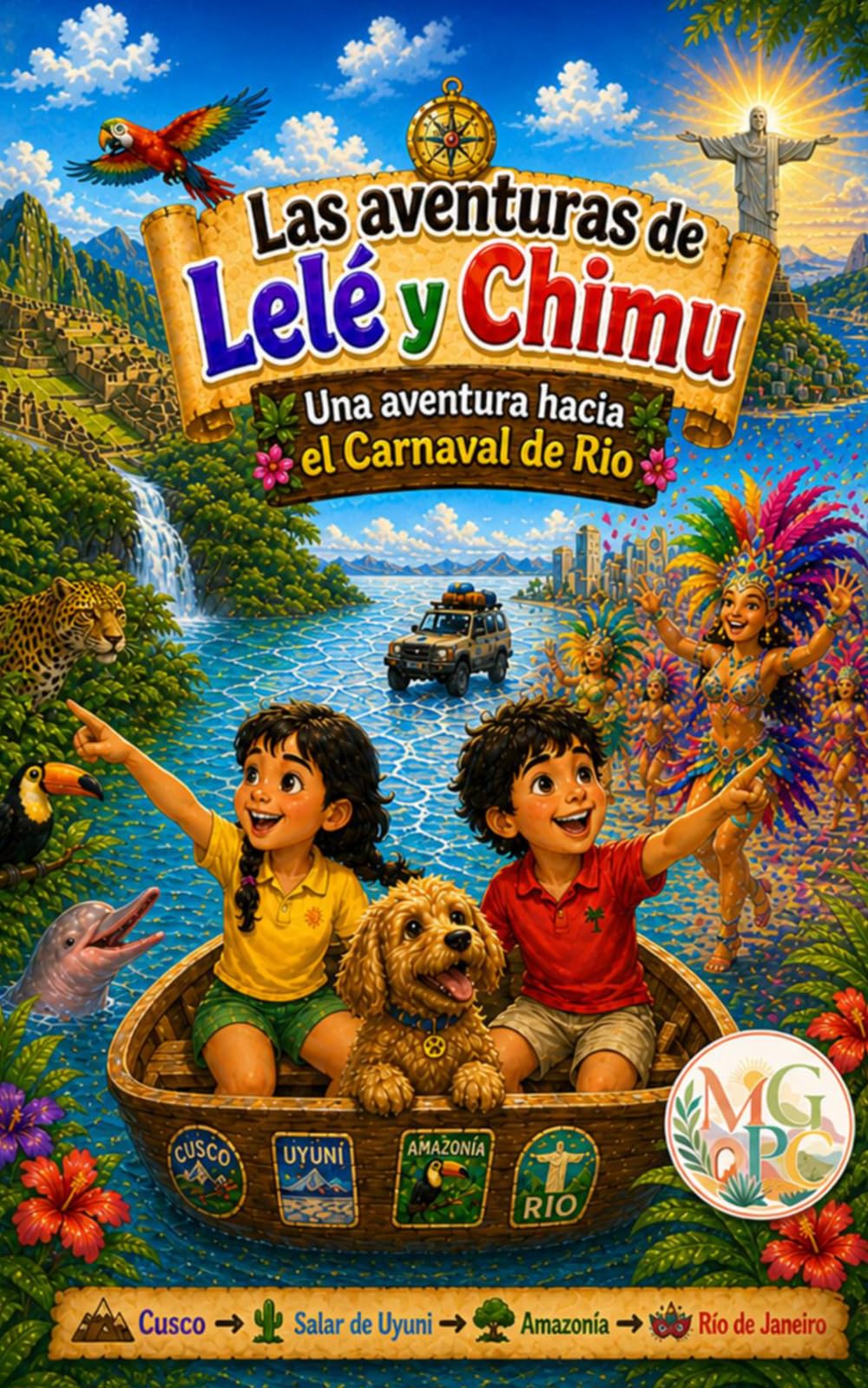 Las aventuras de Lelé y Chimu: Una aventura hacia el carnaval de Rio