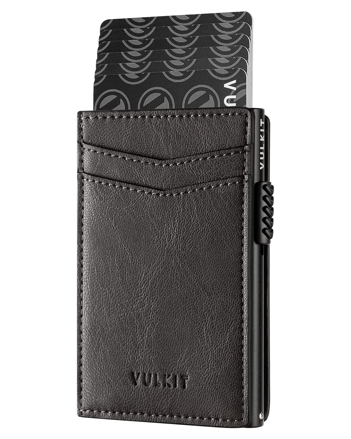 VULKITLeather Men Wallet(grey)