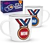 Gifffted Happy Anniversary Gifts For Parents, Couples Worlds Best Ever Mom and Dad Gift Together, Couple Coffee Mugs Present Ideas From Kids, Son, Daughter, Mothers Day, New Year, 2 Cups Set, Mug V2