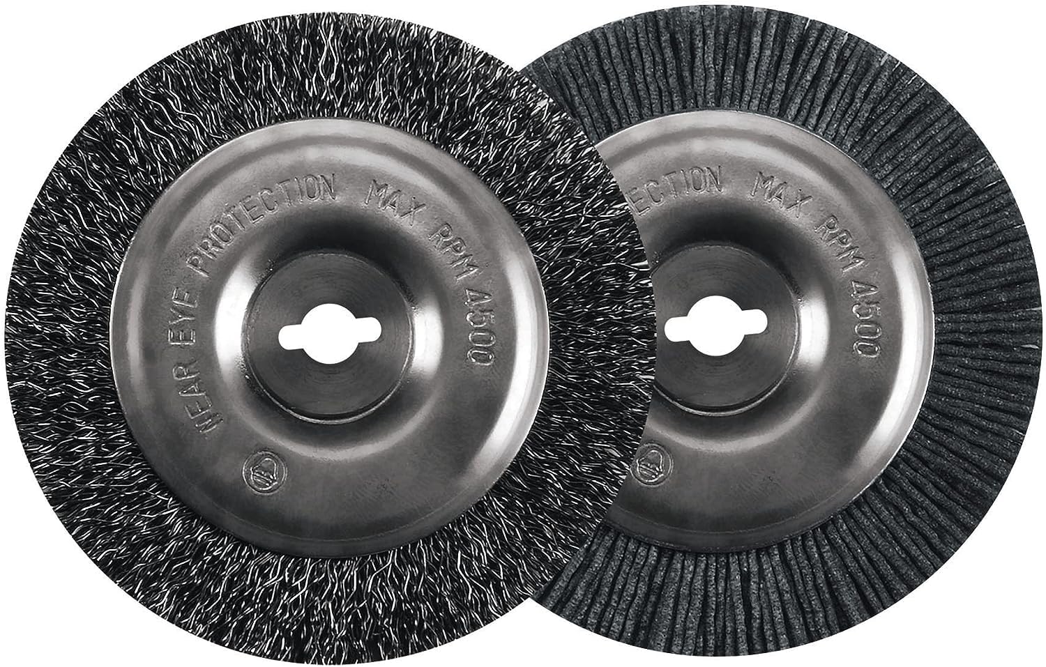 Original Einhell Ersatzbürsten-Set (Fugenreiniger-Zubehör, passend für Einhell Akku- und Elektro-Fugenreiniger, inkl. 1x Stahlbürste, 1x Nylonbürste)