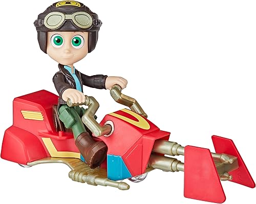 Miniatura 3 de Star Wars Figura de Young Jedi Adventures Nash Durango y bicicleta Speeder, figuras de acción y vehículos a escala de 4 pulgadas, juguetes, juguetes